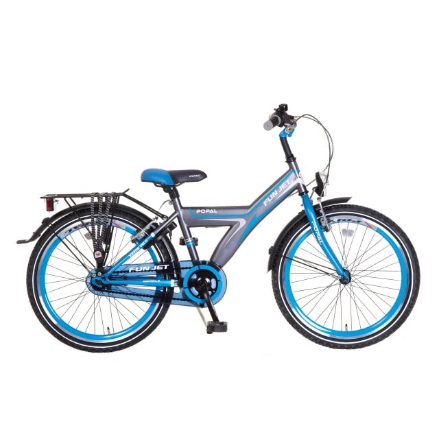 Popal Jongensfiets Funjet Blauw Grijs 26 inch